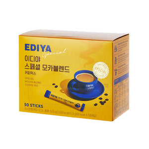 EDIYA Special Mocha Blend Rich Crema Coffee Mix 이디야 스페셜 모카 블렌드 리치크레마 커 ...