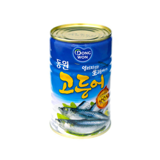 Canned Mackerel 동원 고등어 캔 400g – NUBON MARKET