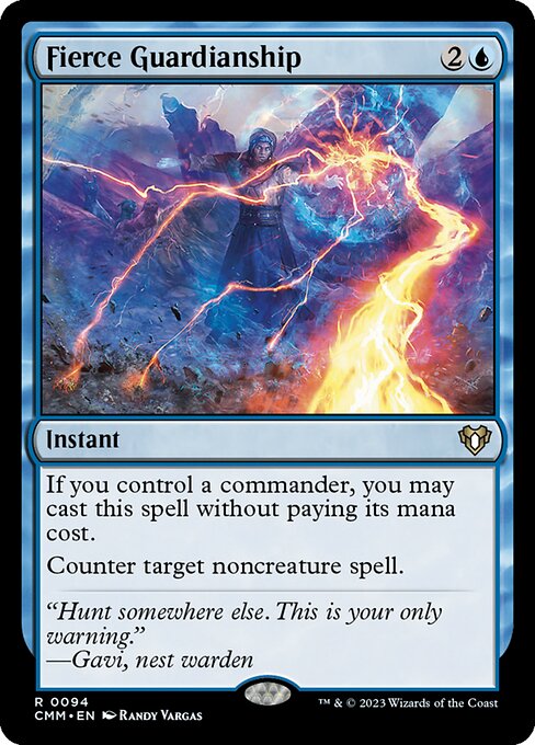 Fierce Guardianship-Commander Masters