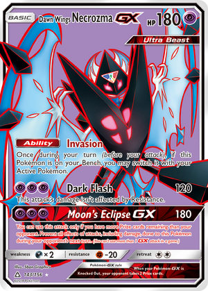 Dusk Mane Necrozma GX (90/156) [Sun & Moon: Ultra Prism]