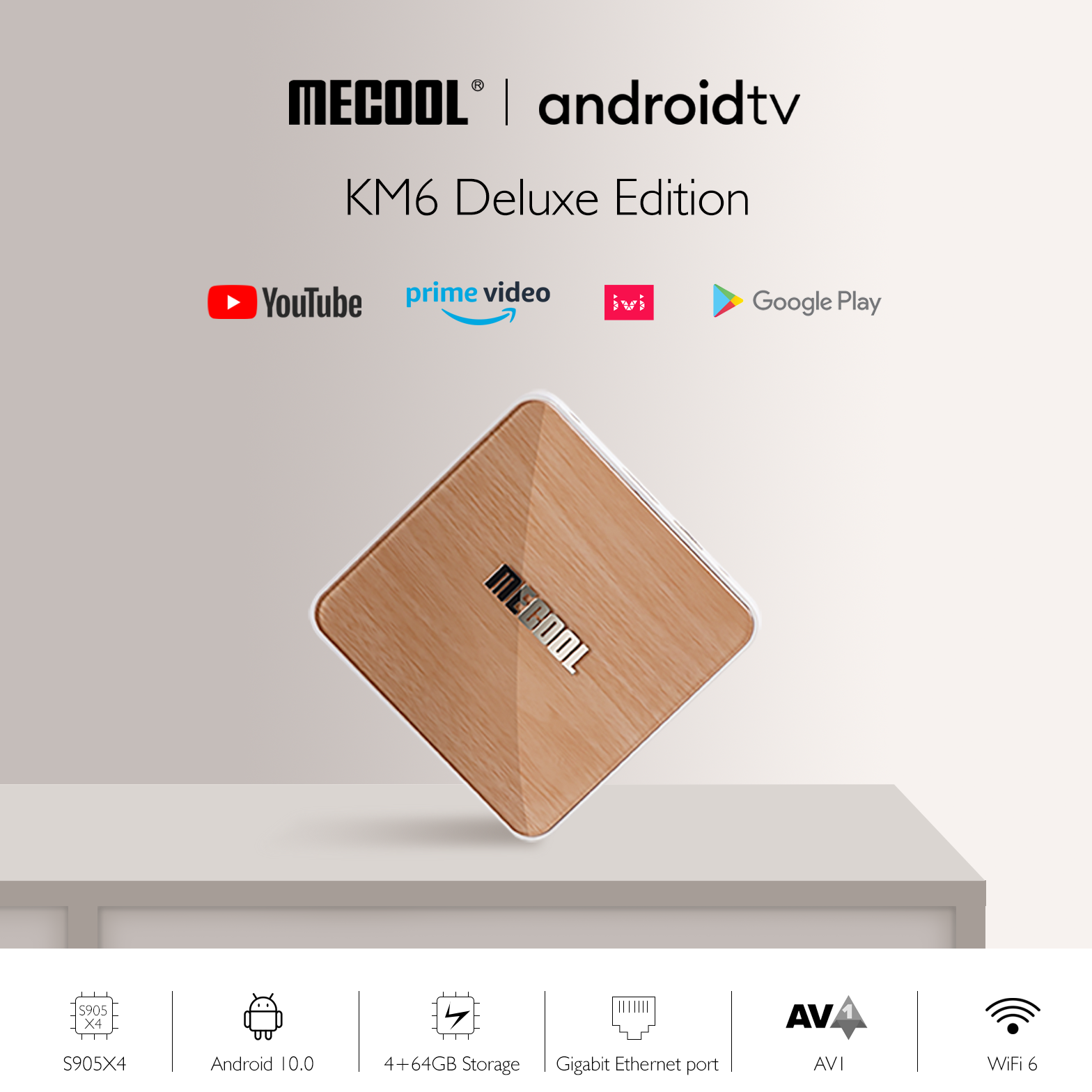 MECOOL KM6 Deluxe Edition TV Box
