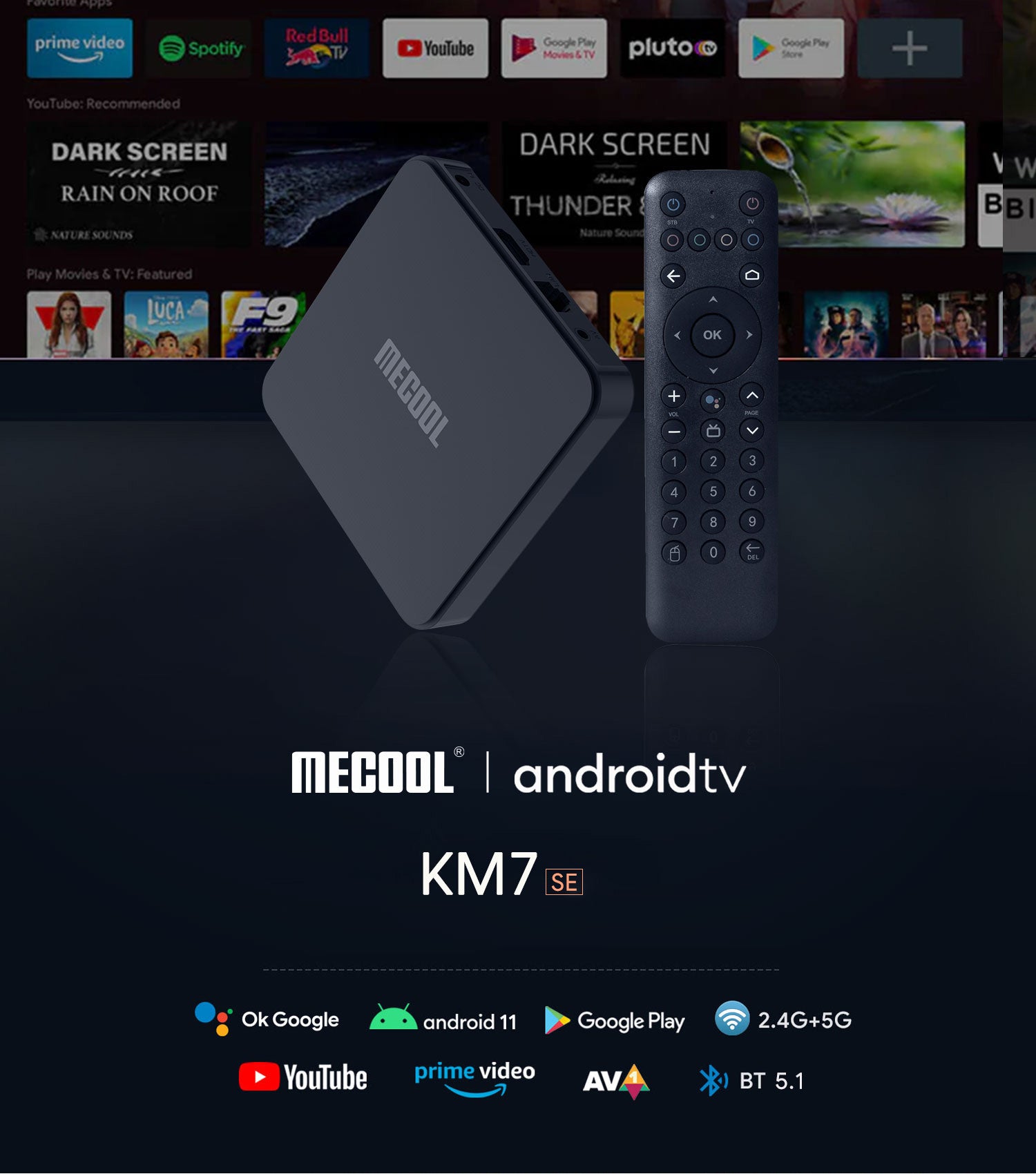 MECOOL KM7 SE Android TV Box