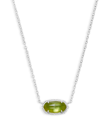 Kendra Scott | Jewelry | Kendra Scott Elisa Silver Pendant Necklace In Azalea  Illusion Tassel | Poshmark