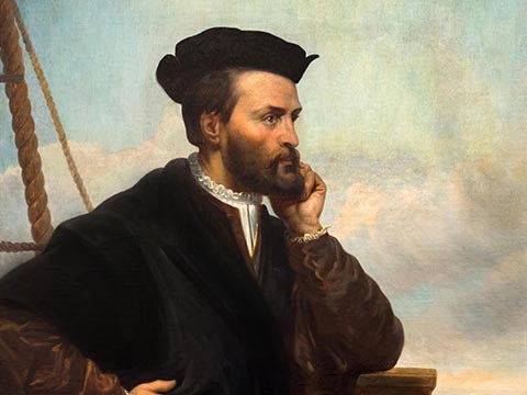 Jacques Cartier discovers Canada-1534