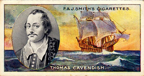 Sir Thomas Cavendish Circumnavigated the Globe 1586-1588