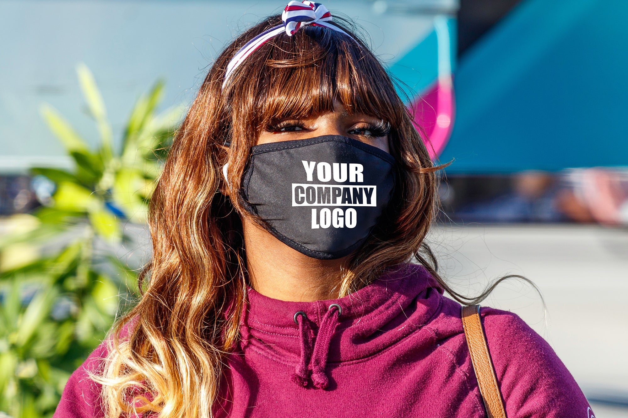 Create your custom mask with company logo