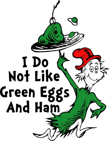 Dr. Seuss Green Eggs and Ham – Blue Water Vinyl & Gifts