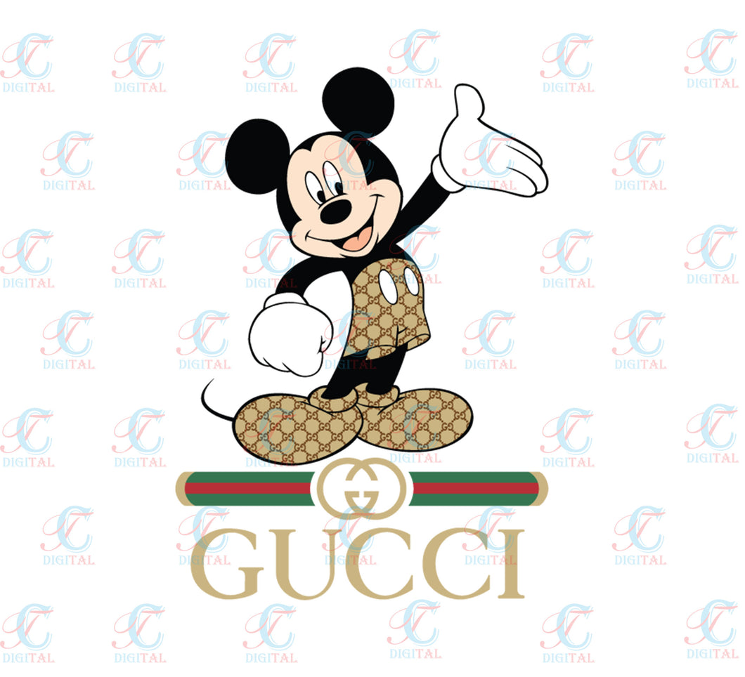 Disney Gucci Svg, Png, Eps, Dxf, Pdf, Mickey svg, Mickey Mouse SVG ...