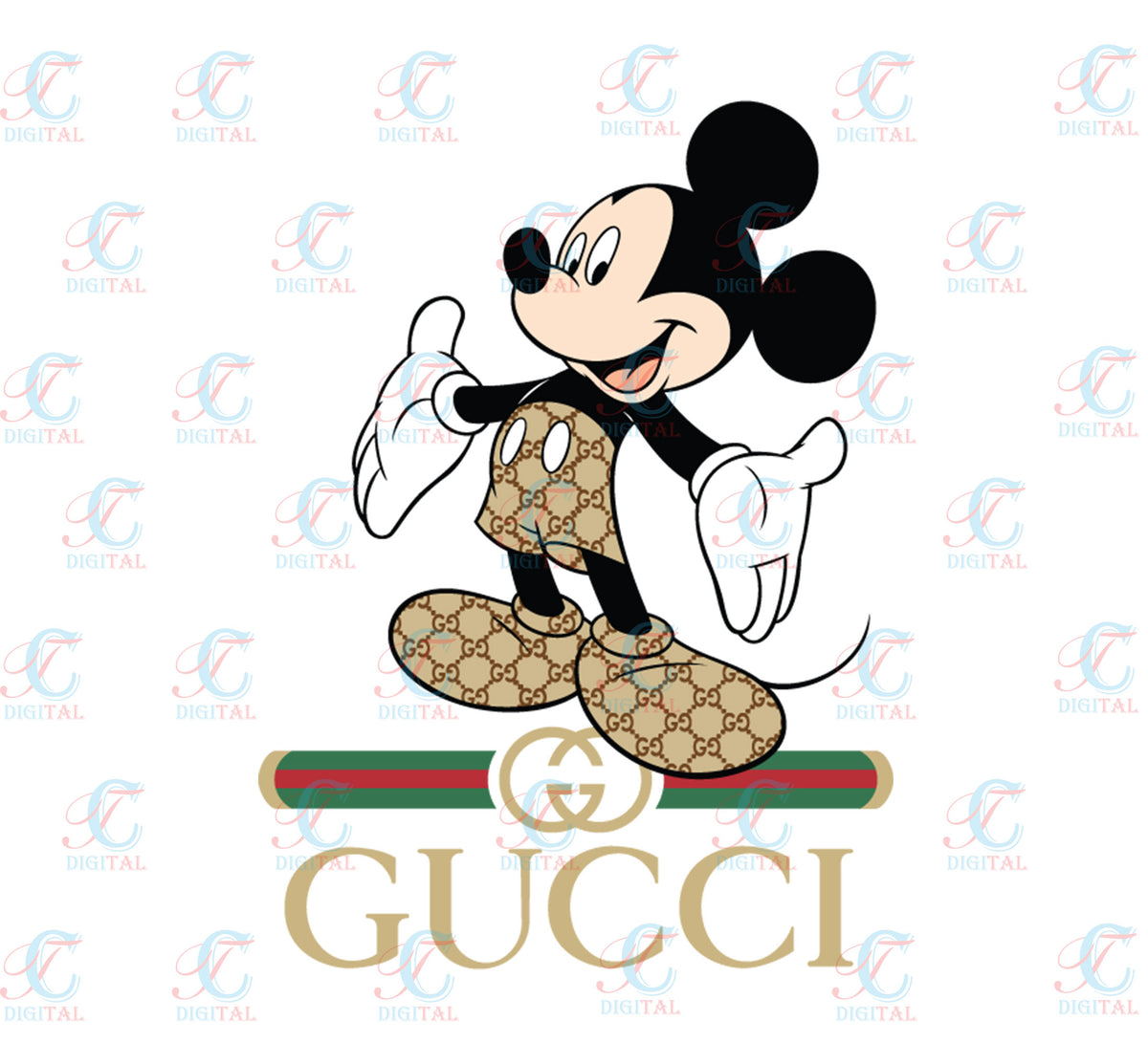 Disney Gucci Svg, Png, Eps, Dxf, Pdf, Mickey svg, Mickey Mouse SVG ...