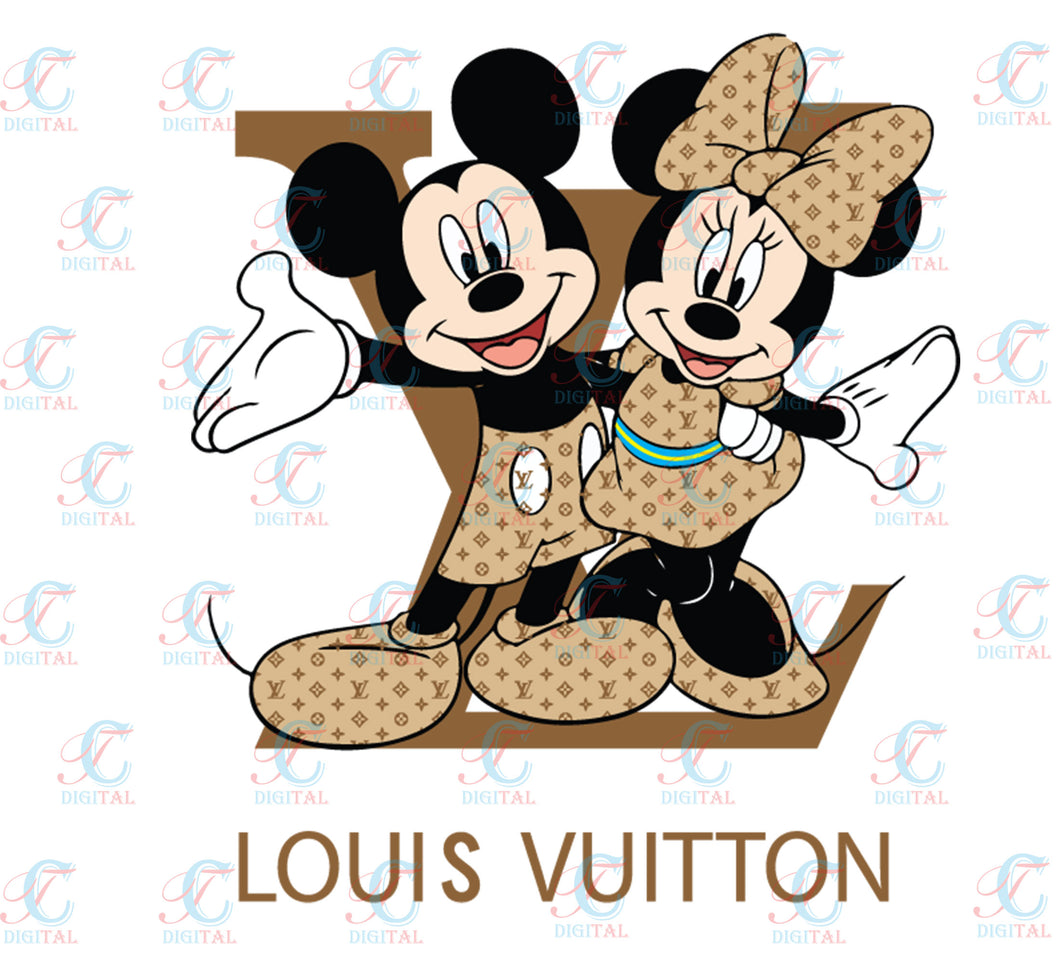 disney louis vuitton svg