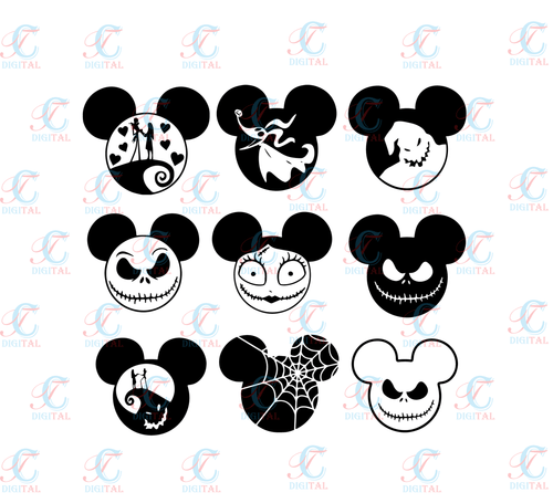 Free Disney Ghost Svg SVG PNG EPS DXF File