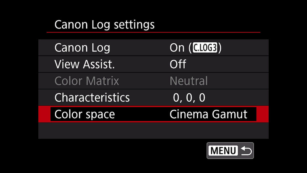 Best Canon Log Settings for cinematic videos