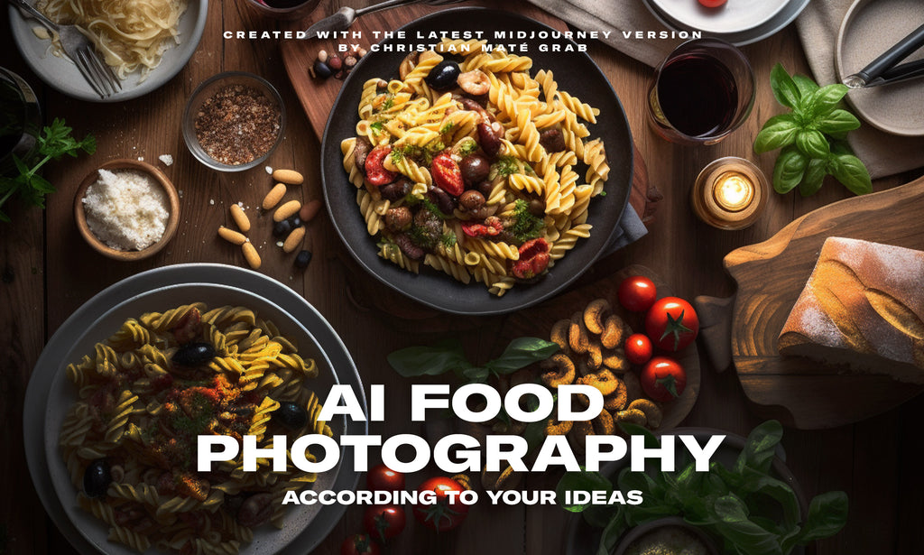 I create photorealistic food photography with midjourney AI