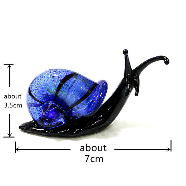 Miniature Glass Snail