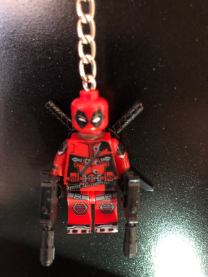 deadpool lego keyring