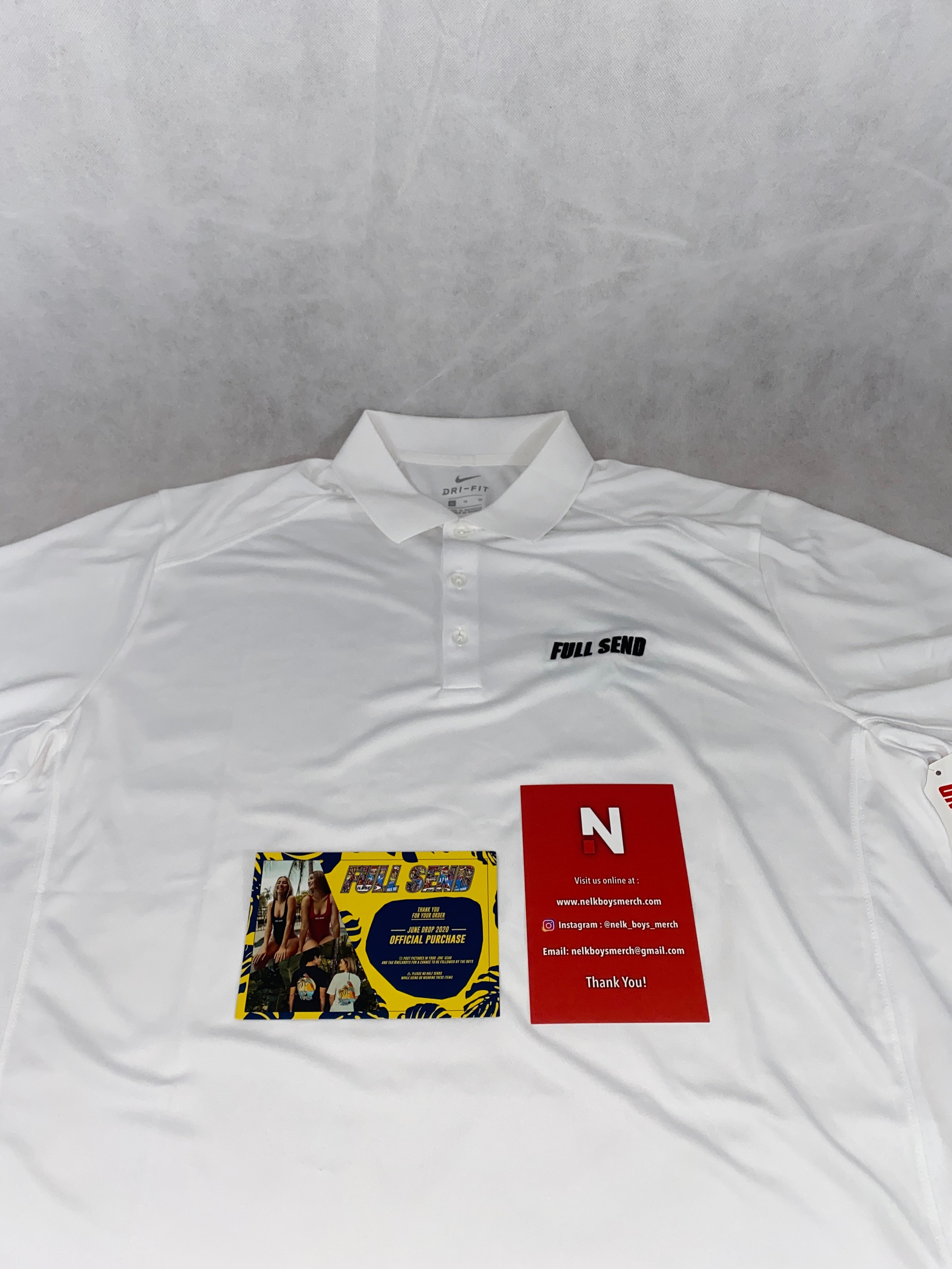 nike boys golf polo