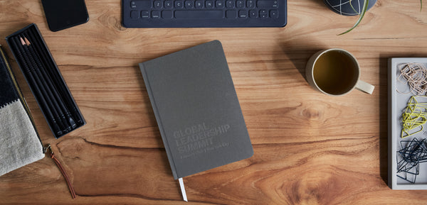 Custom branded notebooks for promotional gifts and corporate events