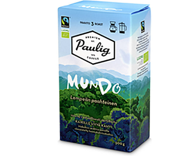 PAULIG MUNDO LUOMU KAHVI 500G [12PKT/Erä] – 