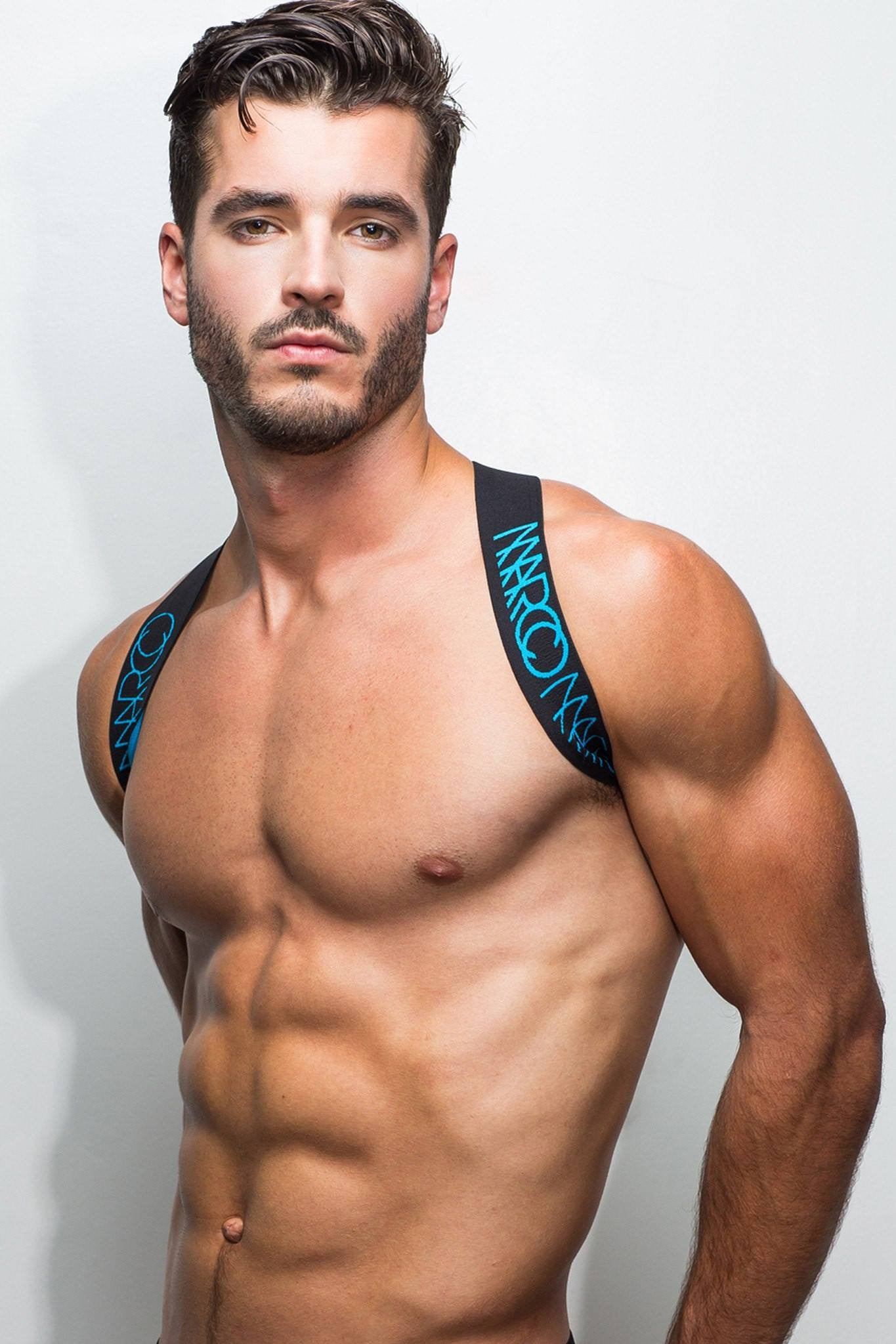 ELASTIC HARNESS BLUE