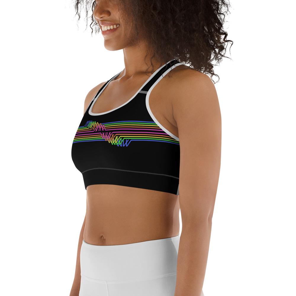 designer sports bra