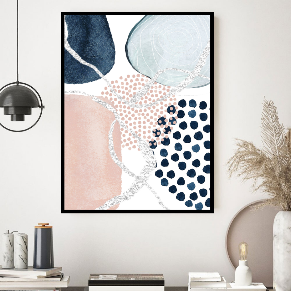 Silver Dreams Canvas | Giri Designs Wall Art