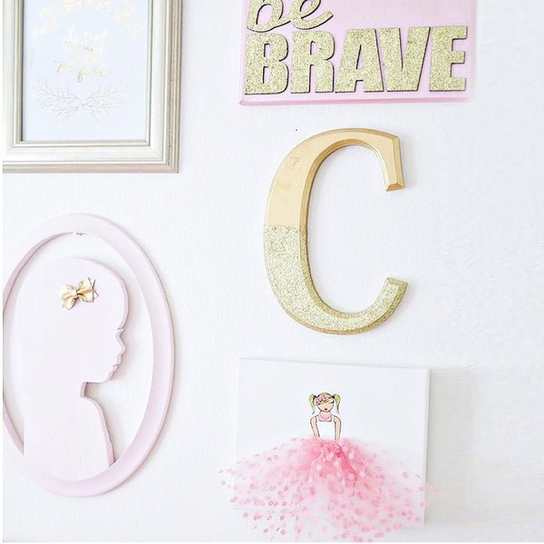 Ballerina Room Decor Nursery Decor | Shenasi Concept