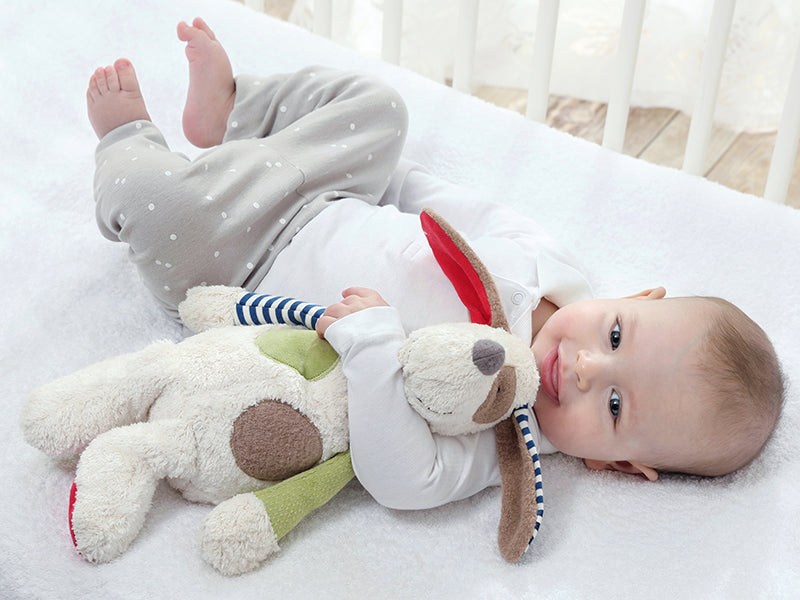 soft toy dog for baby