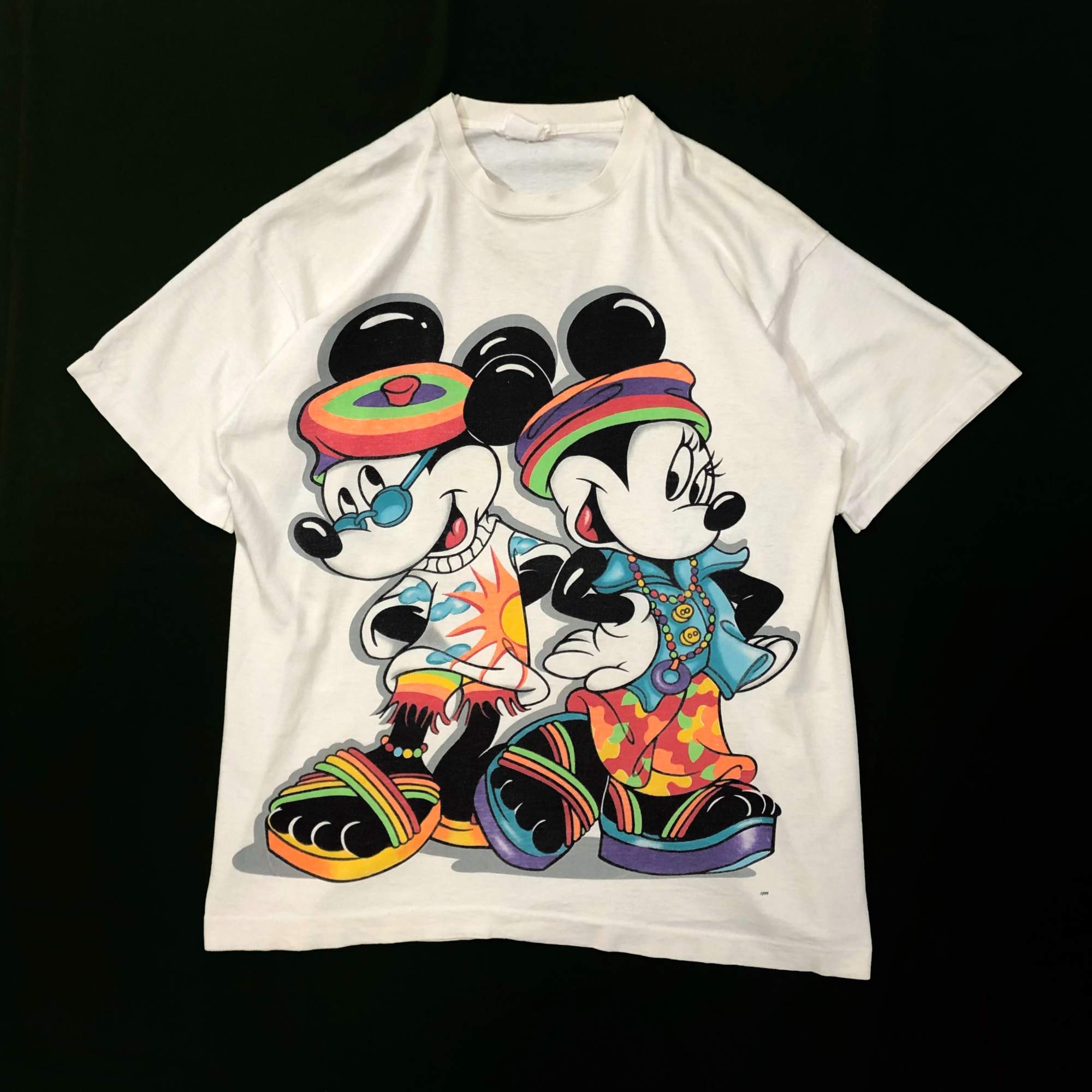 90 S Disney ミッキー プリントｔシャツ Gleeful Web Store