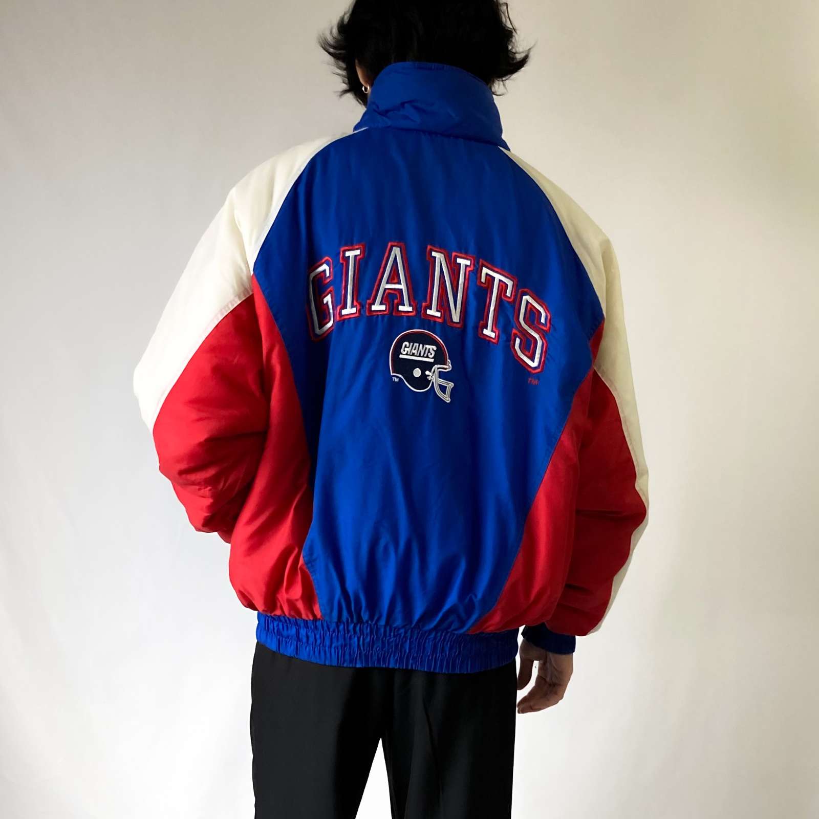 古着 90's LOGO7 NFL 切替 ナイロン ジャケット – Gleeful Web Store