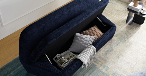 Seabed Storage Sofa - Warwick Omni Navy