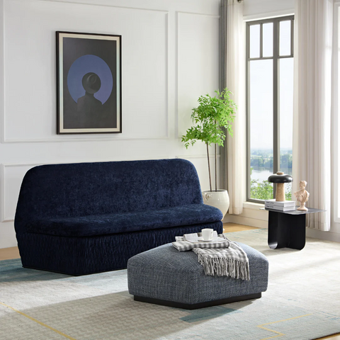 Seabes STorage Sofa and Seastar Ottoman