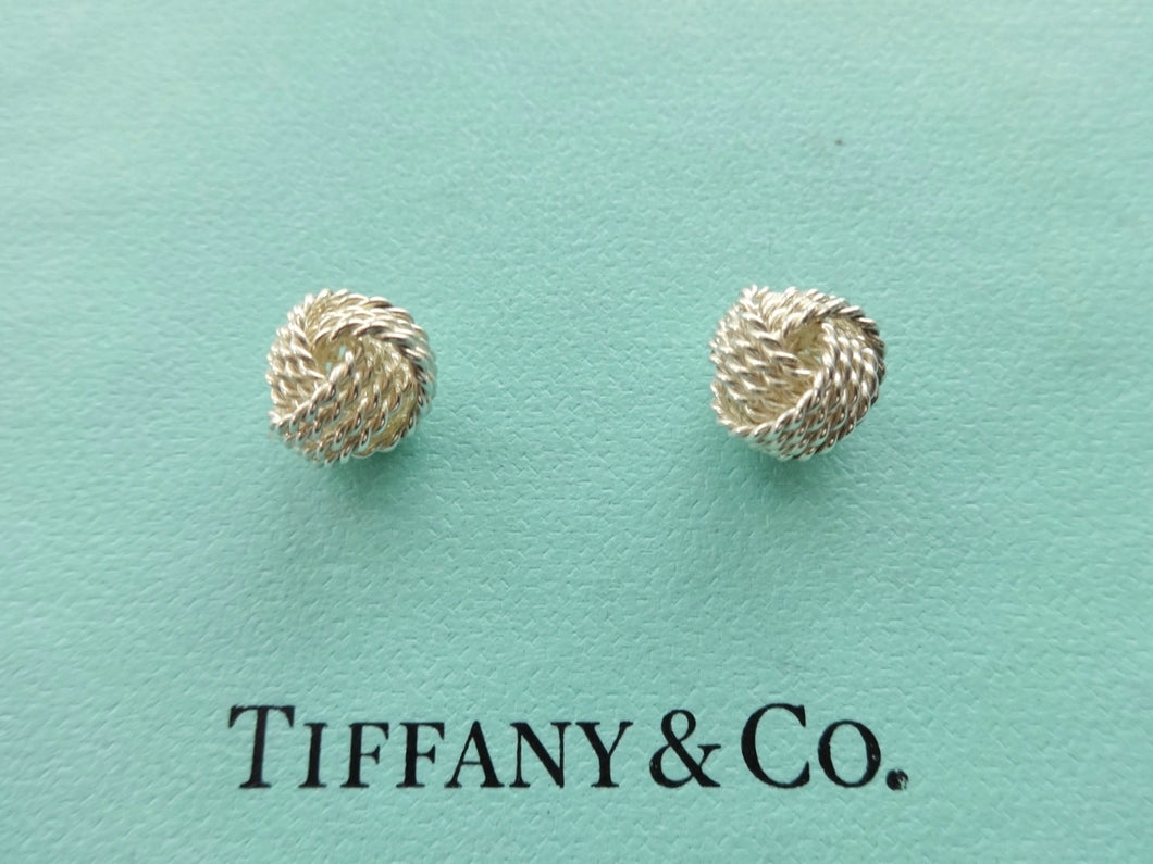 tiffany twist knot earrings