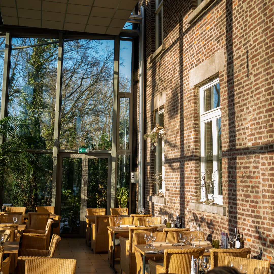 Dinerzaal Auberge de Rousch