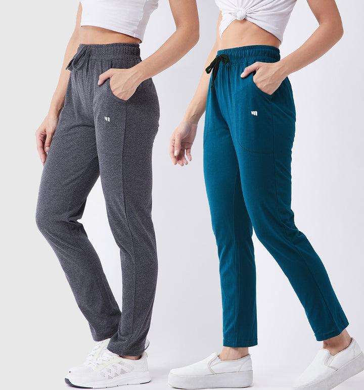 Buy Grey Track Pants for Women by RHYTHM Online | Ajio.com
