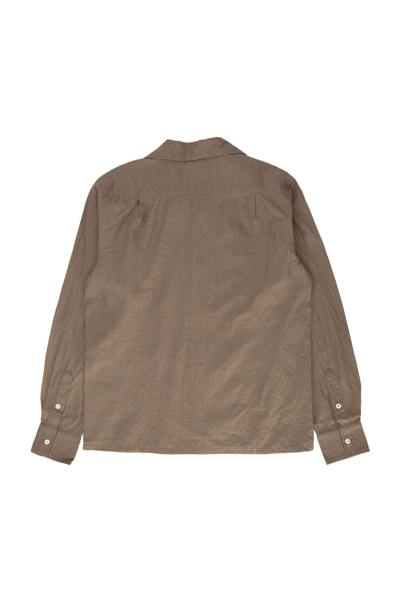Camp Collar Shirt Italian Cotton/Linen – Silver Sage - Uncle Otis