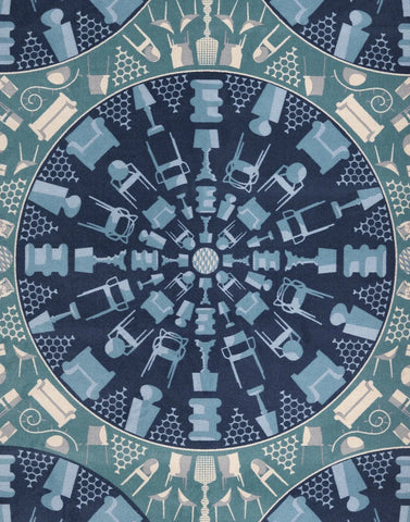 [product_category]-Kartell Carpet Rectangular, Blue/Pink-Kartell-8058967297409-02354F5-KAR-3