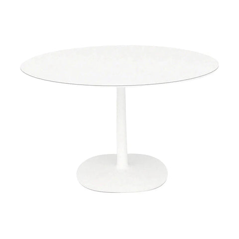 [product_category]-Kartell Multiplo Table Round With Square Base Glass ⌀135 Cm, White-Kartell-8058967252330-04137VB-KAR-1