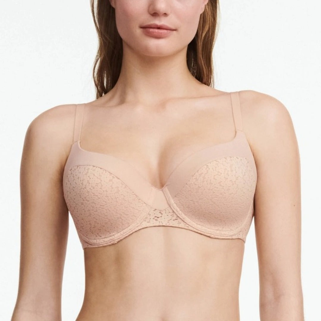 Chantelle Merci Demi Bra, 36C, Lagoon : : Clothing