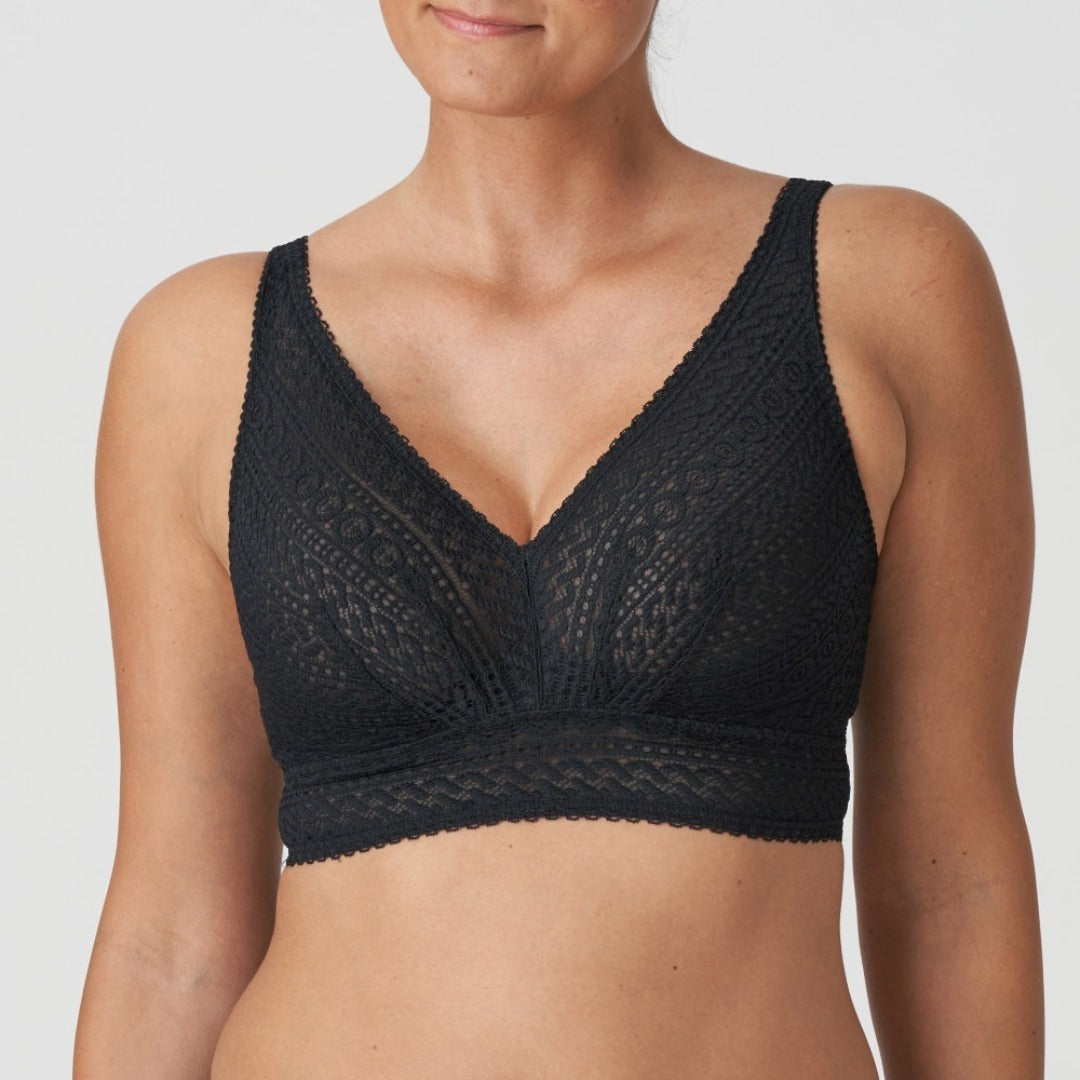 Bliss Non-wired Padded Mastectomy Bra - grey