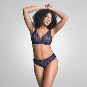 Clara Wire-Free Front Closure Mastectomy Mastectomy Bra - blush