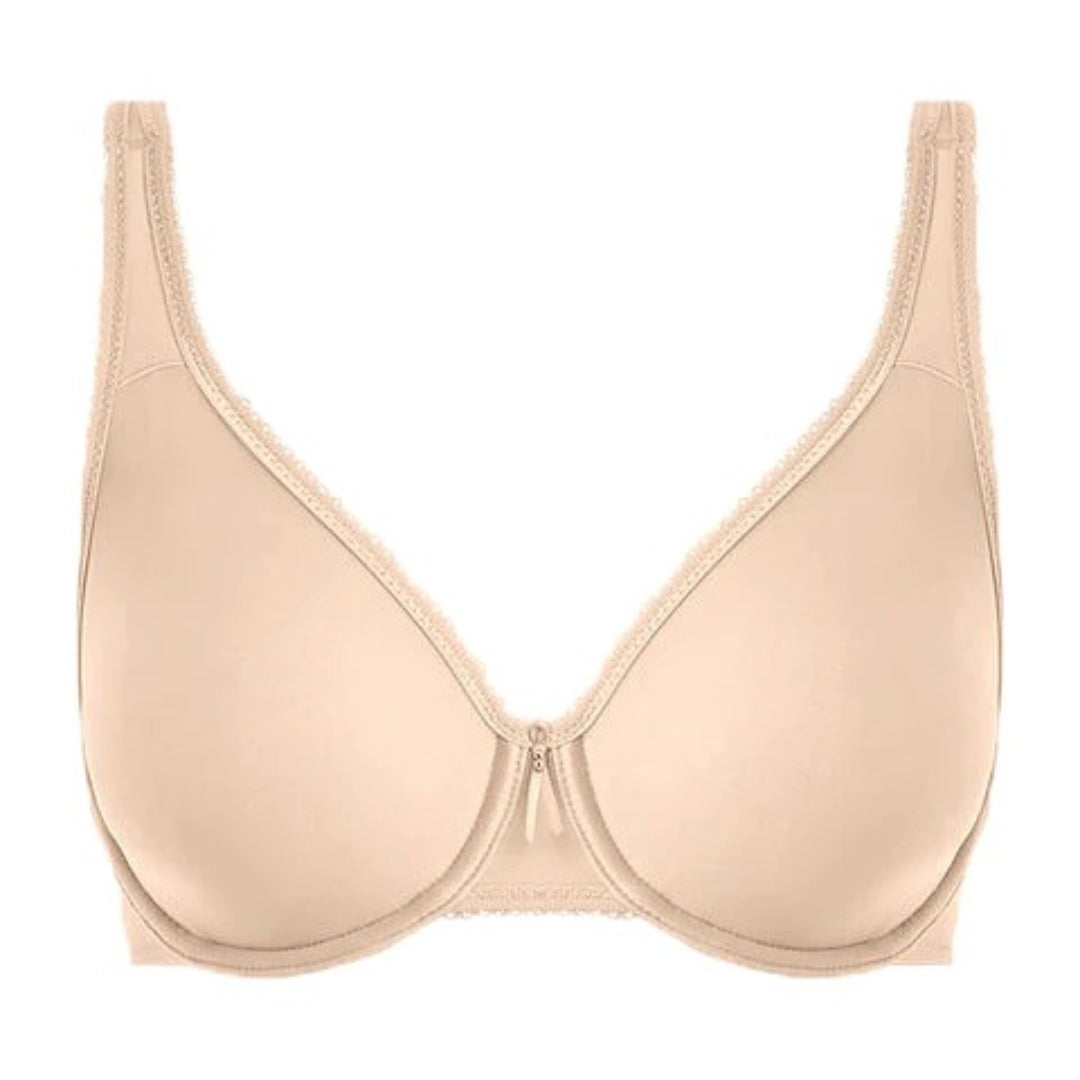 Basic Beauty Underwire Spacer T-shirt Bra 853192 - White – Purple