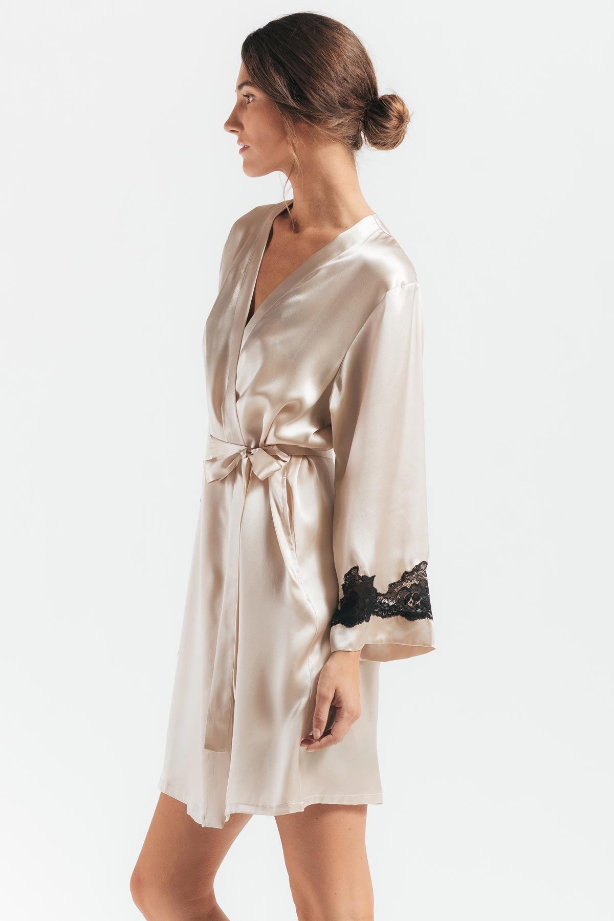 Morgan Silk Pajama Set | Womens Silk Pajama Set By NK IMODE