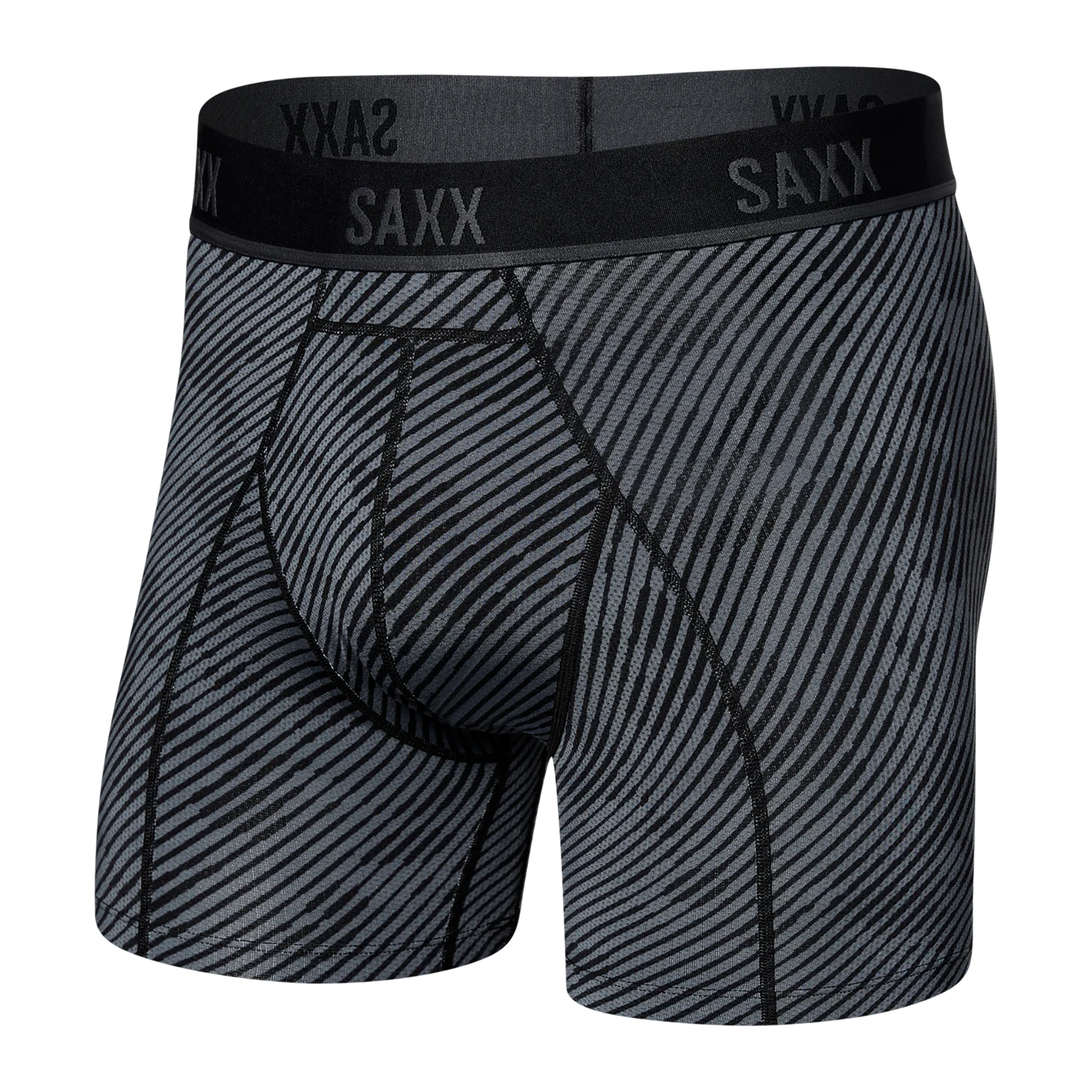 DropTemp™ Cooling Mesh Boxer Brief - Dark Denim Heather