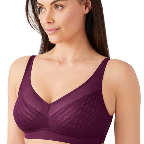 Montelle Smokeshow Wirefree Bra in Lilac Gray FINAL SALE NORMALLY