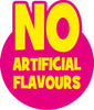 No artificial flavours