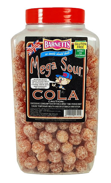 Barnetts Mega Sour Lemon - Happy Candy UK LTD