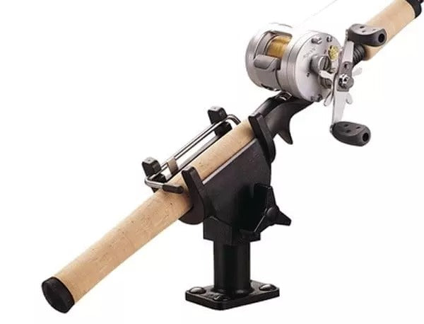 Berkley QSRH Quick-Set Boat Rod Holder - Black for sale online