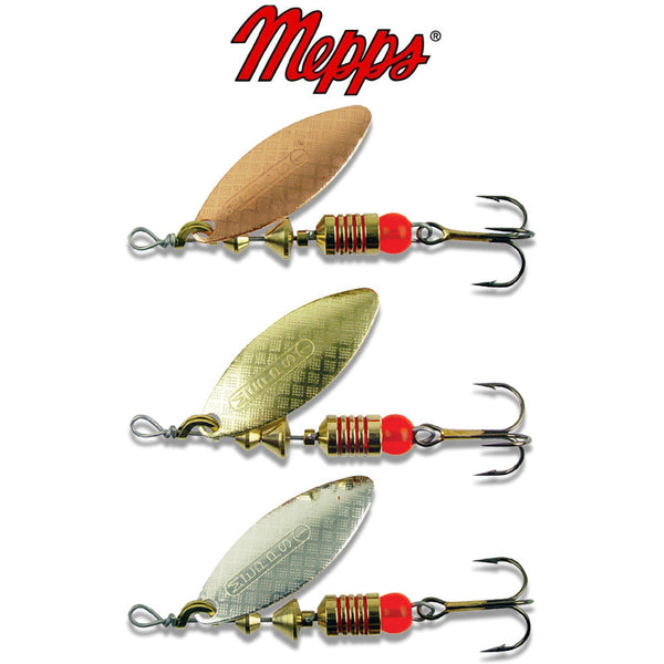 Mepps Aglia Spinner fluo tiger, Metalbaits, Lures and Baits, Spin Fishing