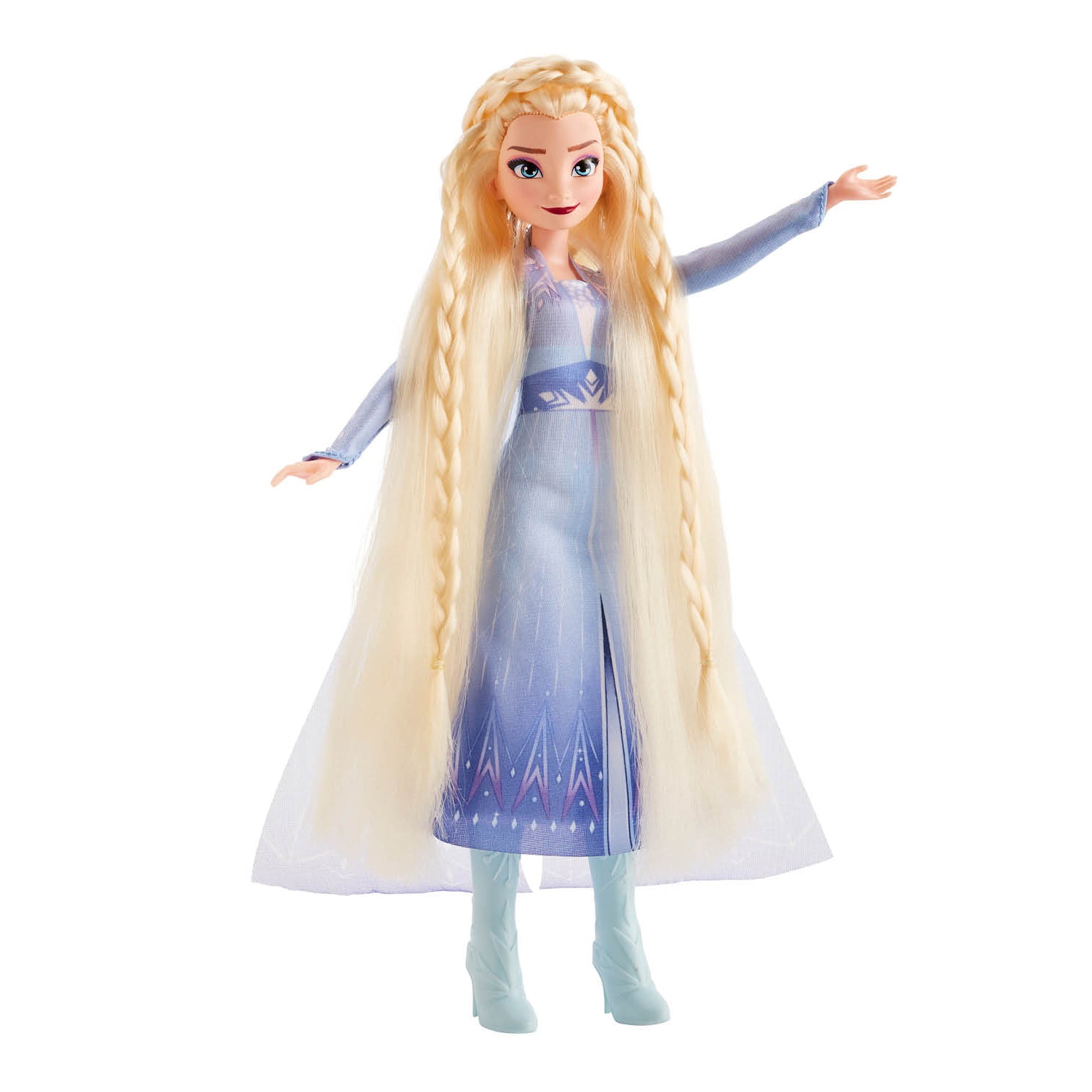 elsa braiding doll