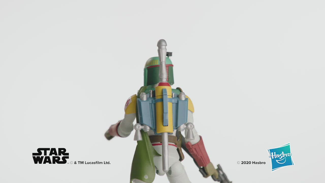 star wars galaxy of adventures figures boba fett